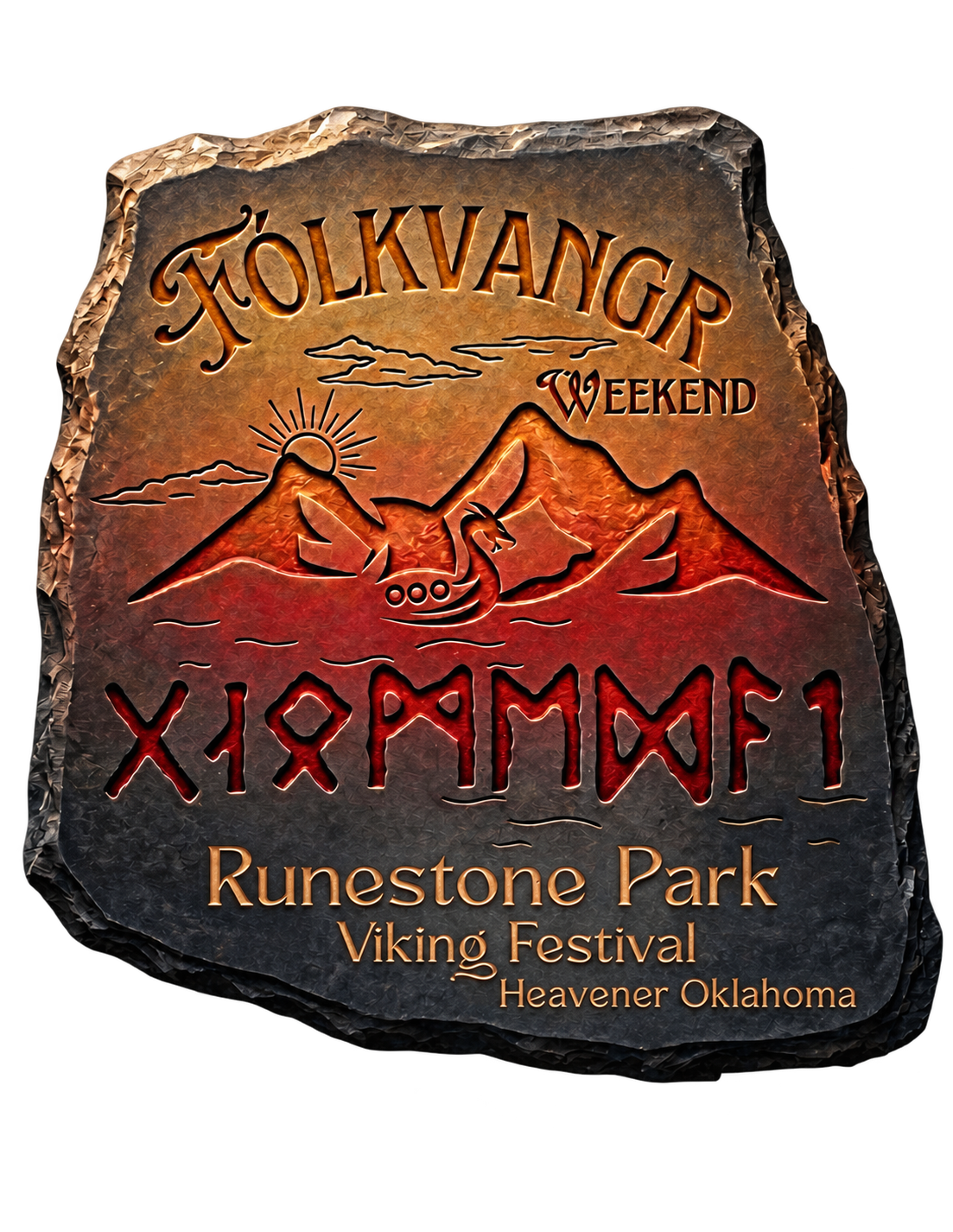 Folkvangr Weekend Viking Festival logo
